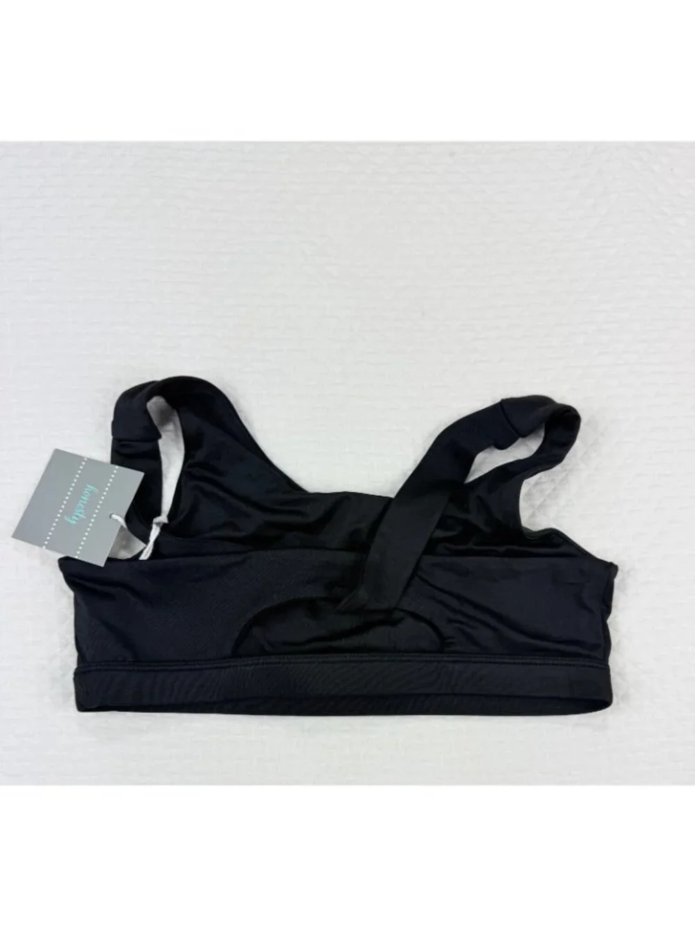 Girls Honesty Sports Bra BLACK NWT Size LARGE ( 12 - 14 ) NWT $32